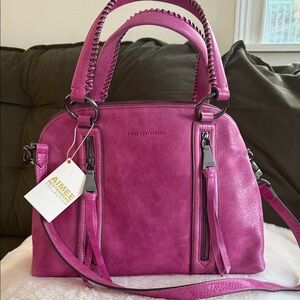 Aimee Kestenberg Pink Crossbody Bag